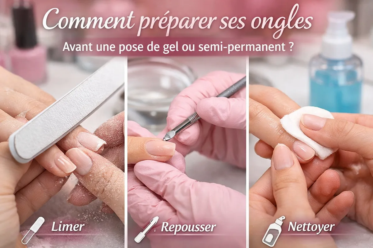 Préparer ses ongles avant une pose de gel : le guide expert | Nail Art Roxy Moréac